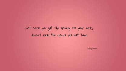 AnanyaDesigns a-quote-quotes-circus Wallposter Paper Print