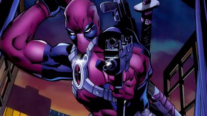 ASHD Wall Poster -Deadpool-Marvel-Comics-Merc-with-a-mouth-DP Paper Print