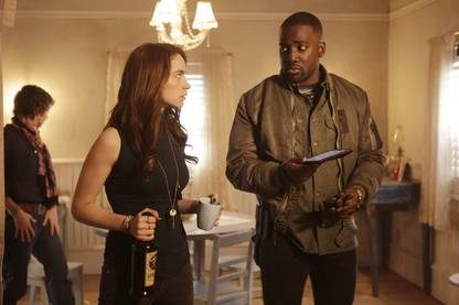 ASHD Wall Poster Wynonna Earp Melanie Scrofano Shamier Anderson Xavier Dolls Paper Print