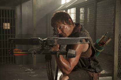 TV Show The Walking Dead Daryl Dixon Norman Reedus Walking Dead Dead Crossbow HD Wall Poster Paper Print