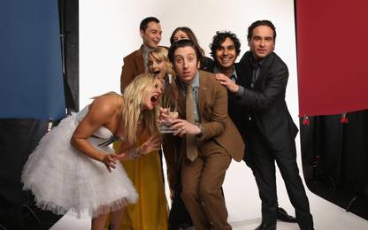 TV Show The Big Bang Theory Penny Cast Kaley Cuoco Simon Helberg Howard Wolowitz Johnny Galecki Leonard Hofstadter Jim Parsons Sheldon Cooper Kunal Nayyar Raj Koothrappali Melissa Rauch Bernadette Rostenkowski HD Wall Poster Paper Print