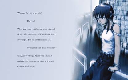 Akhuratha aserial-experiments-lain-lain-iwakura Wall Poster Paper Print