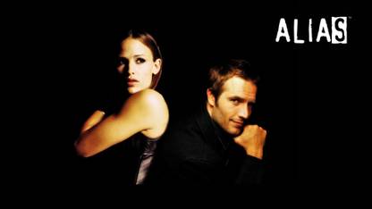 Wall Poster TV Show Alias Jennifer Garner Michael Vartan Paper Print