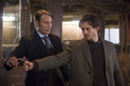 ASHD Wall Poster Hannibal Hugh Dancy Mads Mikkelsen Paper Print