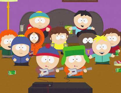 TV Show South Park Eric Cartman Kenny McCormick Stan Marsh Kyle Broflovski Butters Craig Tucker Token Black Jimmy Valmer HD Wall Poster Paper Print