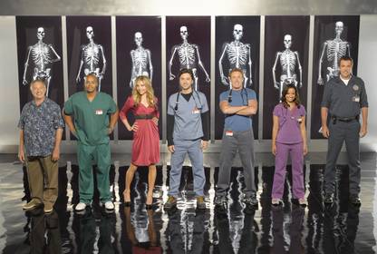 Akhuratha Designs TV Show Scrubs Donald Faison Christopher Turk Sarah Chalke Elliot Reid John C. Mcginley Perry Cox Judy Reyes Carla Espinosa Neil Flynn Janitor J. D. Zach Braff Ken Jenkins Bob Kelso HD Wall Poster Paper Print