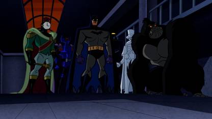 ASHD Batman: The Brave And The Bold Gentleman Ghost Batman Gorilla Grodd Wallposter Paper Print