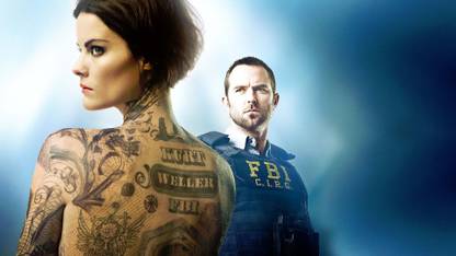 Wall Poster TVShow Blindspot Jaimie Alexander Sullivan Stapleton Tattoo Paper Print