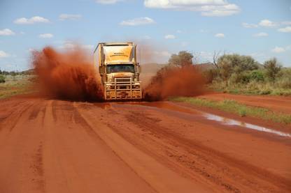 Wall Poster TVShow Outback Truckers Australia Road Train Paper Print