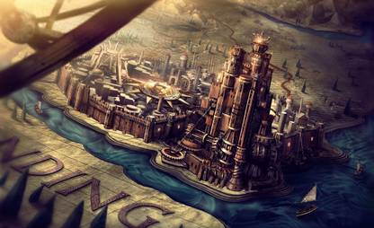 TV Show Game Of Thrones Kingslanding Game-of-thrones Kings Landing HD Wall Poster Paper Print