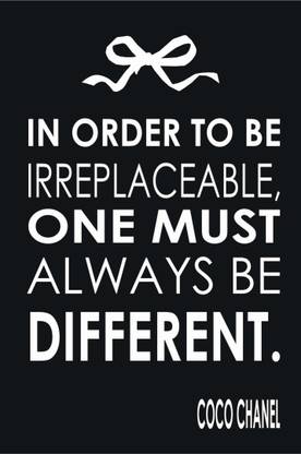 ASHD Wall Poster -be-different-fine-art-print-phpd-apffaeqq Paper Print