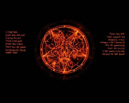 ASHD -diablo-quotes-satan Wallposter Paper Print