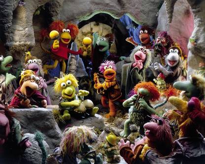 ASHD Wall Poster Fraggle Rock Muppets Paper Print