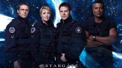 TV Show Stargate SG-1 Stargate Michael Shanks Daniel Jackson Amanda Tapping Samantha Carter Christopher Judge Teal'c Ben Browder Cameron Mitchell HD Wall Poster Paper Print