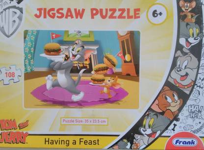 Frank Tom and Jerry 108 Piece Puzzle