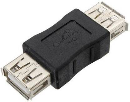 De-TechInn De-techinn Female To Female Coupler Plug Usb Adapter USB Adapter