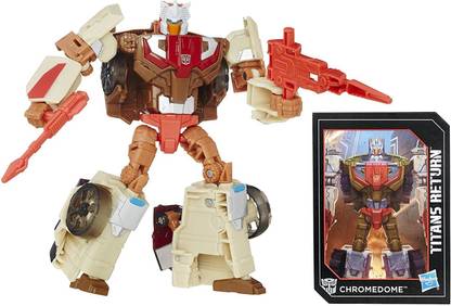 TRANSFORMERS Generations Titans Return Titan Master Autobot Stylor and Chromedome