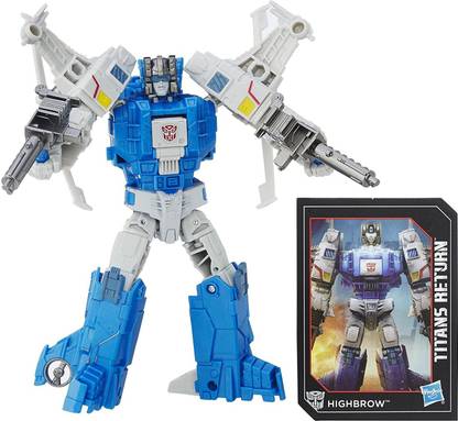 Hasbro Transformers Generations Titans Return Titan Master Xort and Highbrow