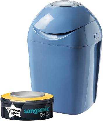 Tommee Tippee Sangenic Tec Nappy Disposal Tub - Raindrop Diaper Disposal Bin