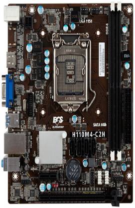 ECS H110M4-C2H LGA1151Socket Micro-ATX Intel H110 Chipset DDR4 Motherboard for Desktop