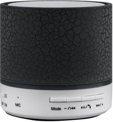 VibeX ® LED Crack Bluetooth Speakers With Microphone 3 W Bluetooth Speaker