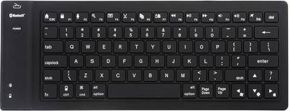 VibeX ® Universal Wireless Bluetooth 3.0 Silicone Keyboard Waterproof Fold Keypad for Mobile Phone/iPad Bluetooth, Wireless Handheld Multi-device Keyboard Compatible with Desktop, Laptop, Tablet, iPad, Mac