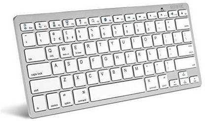 VibeX ™ Ultra thin metal Keyboard Computer Wireless Bluetooth, Wireless Handheld Multi-device Keyboard