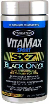 Muscletech Vitamax Sport SX-7 Black Onyx for Men