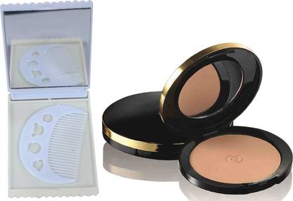 Oriflame Sweden Giordani Gold Sheer Powder SPF 15 (Light - 31808) Wth Comb Mirror Set