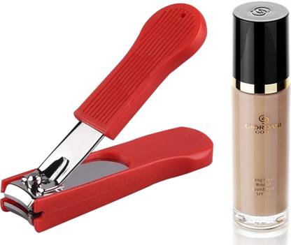 Oriflame Sweden Giordani Gold Long Wear Mineral Foundation SPF 15 30ml (Rose Beige - 31805) Wth Nail Cutter