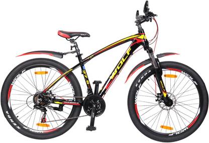 Wolf FireFly Dual Disc Alloy 27.5 Bicycle For Adults 27.5 T (inch) Mountain/Hardtail Cycle