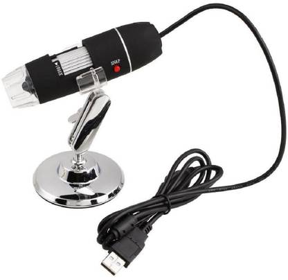 Iktu 2MP 8 LED 1000x USB Portable Digital Microscope / Dermascope / Endoscope Zoom Camera Magnifier + Stand Hybrid Dermatoscope