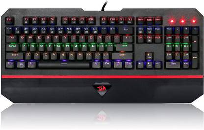 Redragon K558 Wired USB Standard Gaming Keyboard Compatible with Desktop, Laptop, Mac