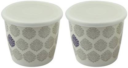 DineSmart Melamine Soup Bowl 2 Pcs Melamine Without Tray - Jar Set