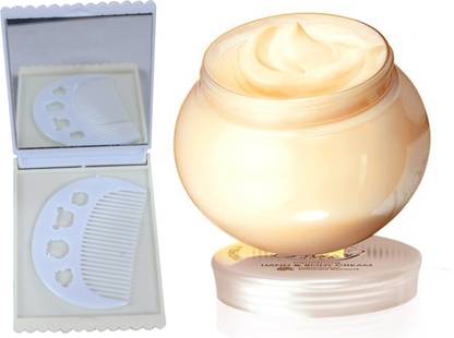 Oriflame Sweden Milk & Honey Gold nourishing Hand & Body Cream 250ml (31602) With Comb Mirror Set