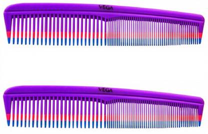 VEGA Hair Comb 1279 Pack Of 2 Colour May Vary