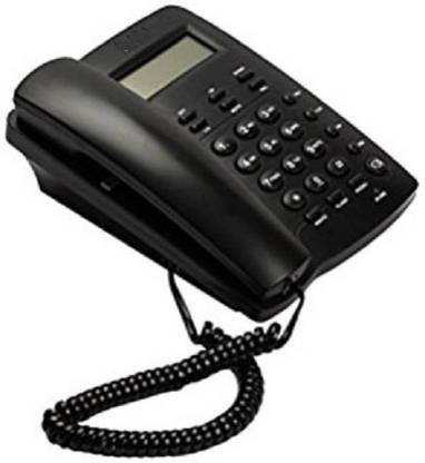 Beetel M53 M- Corded Landline Phone� � (Black) Corded Landline Phone with Answering Machine