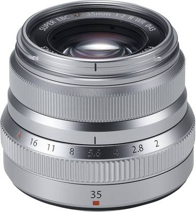 FUJIFILM XF 35 mm F2 R WR - Silver Standard Prime  Lens