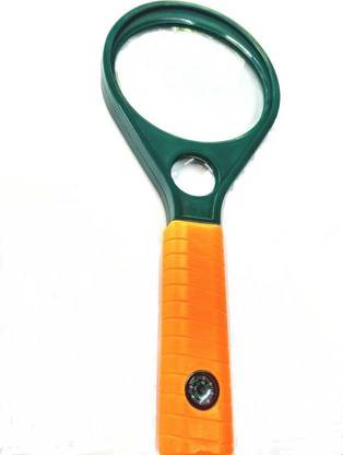 Sukot Magnifying Glass 3x & 6X Optical Grade Dual Lens 90 mm Magnifier Glass