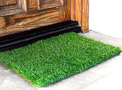 YELLOW WEAVES Artificial Grass Door Mat