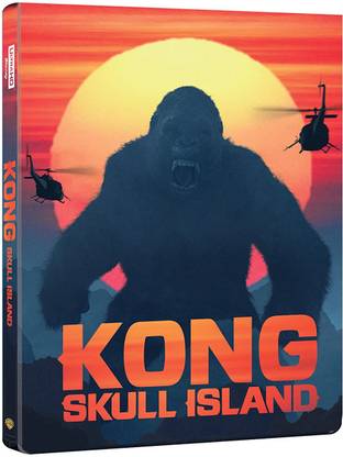 Kong: Skull Island (Steelbook) (Blu-ray 3D & Blu-ray) (2-Disc) [Blu-ray] [2017]