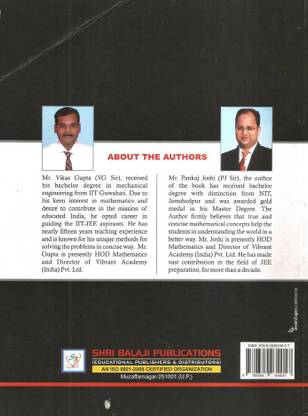 Balaji Avdanced Problems In Mathematics For Jee Main & Advanced