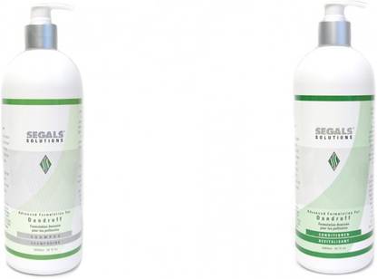 Segals Solutions Segals Advanced Dandruff Shampoo and Segals Advanced Dandruff Conditioner - Litre Economy