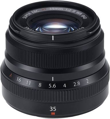 FUJIFILM XF 35 mm F2 R WR - Black Standard Prime  Lens