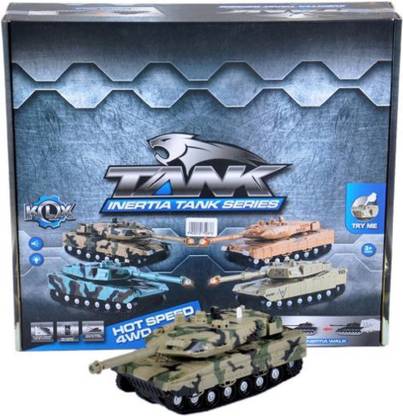 Krypton Presents Inertia Tank Series Hot Speed 4WD pull press toy