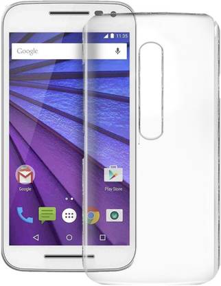 Flip Kick Stand Back Cover for Motorola Moto G (3rd Generation) SVP FLIPKICKSTAND-CC100-Crystal-MOTO-G3