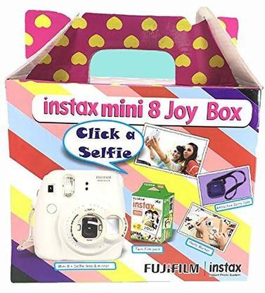 FUJIFILM Instax Mini 8 Joy Box (Yellow) Instant Camera