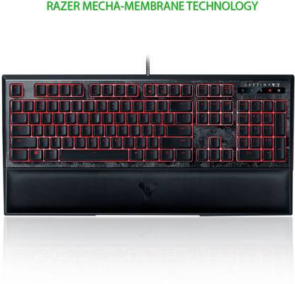 Razer Destiny 2 Ornata Chroma - Multi-color Membrane Wired USB Standard Gaming Keyboard Compatible with Desktop, Laptop, Mac