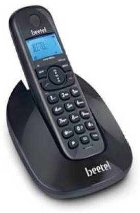 Beetel X69 M- Corded Landline Phone� � (Black) Cordless Landline Phone with Answering Machine