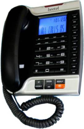 Beetel M70 M- Corded Landline Phone� � (Black) Corded Landline Phone with Answering Machine